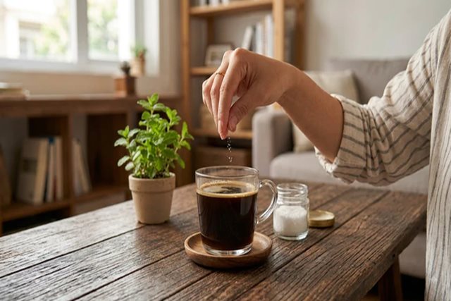 3 lợi ích khi cho thêm muối vào ly cà phê buổi sáng